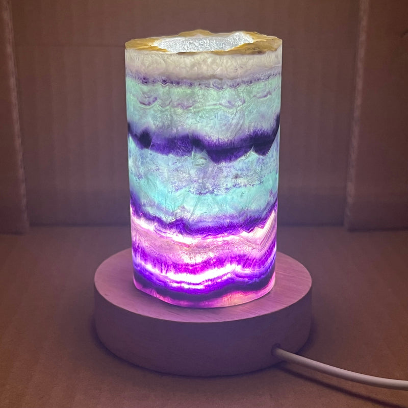 Regenbogen-Fluoritlampe