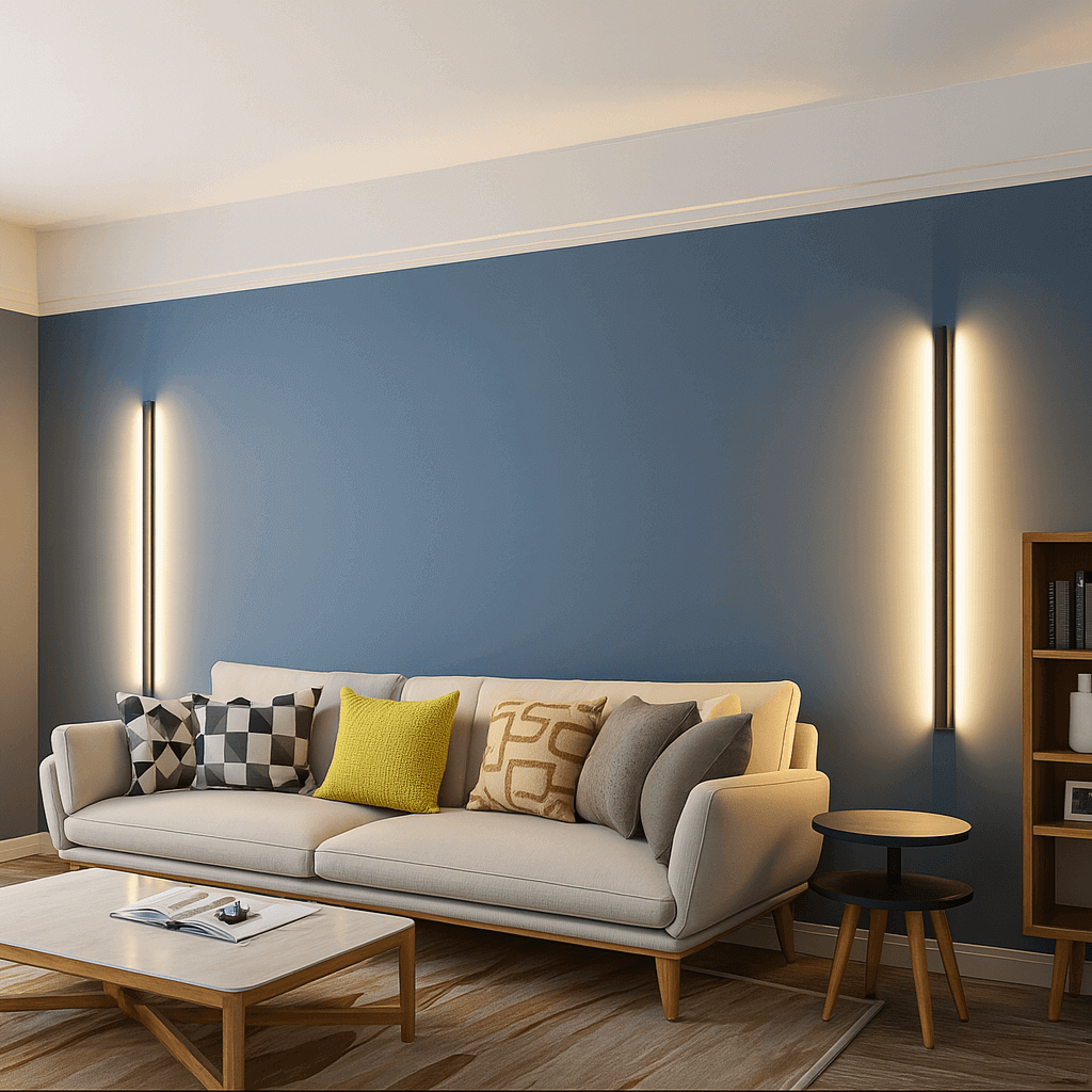 Seitenansicht Minimal Light Bar Wandlampe