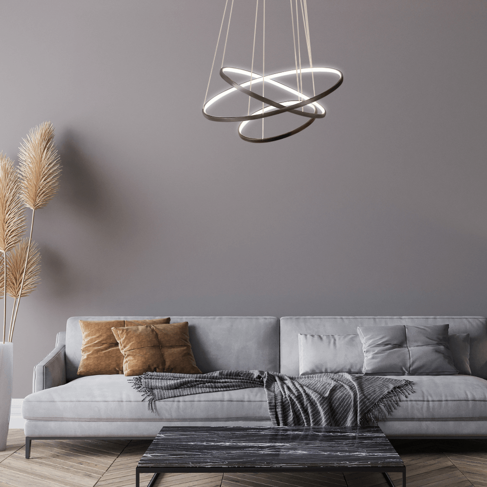 LED Deckenlampe Caésar über Esstisch