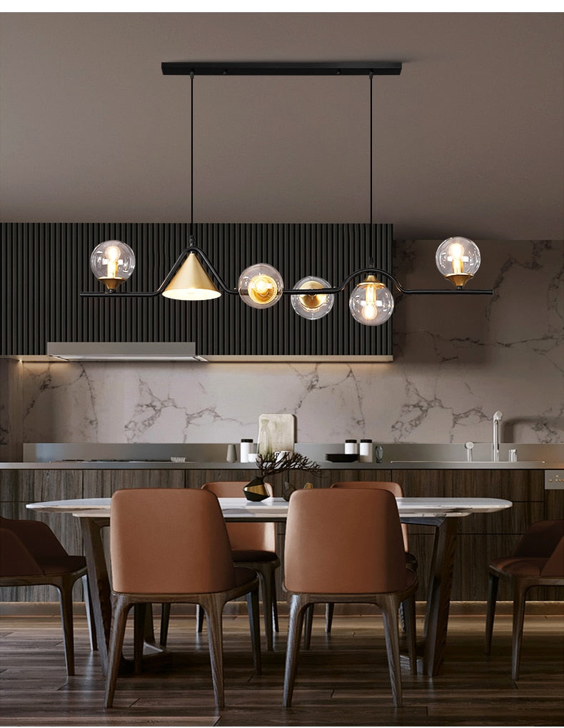 Design LED Hängeleuchte Klaja Lampe modern