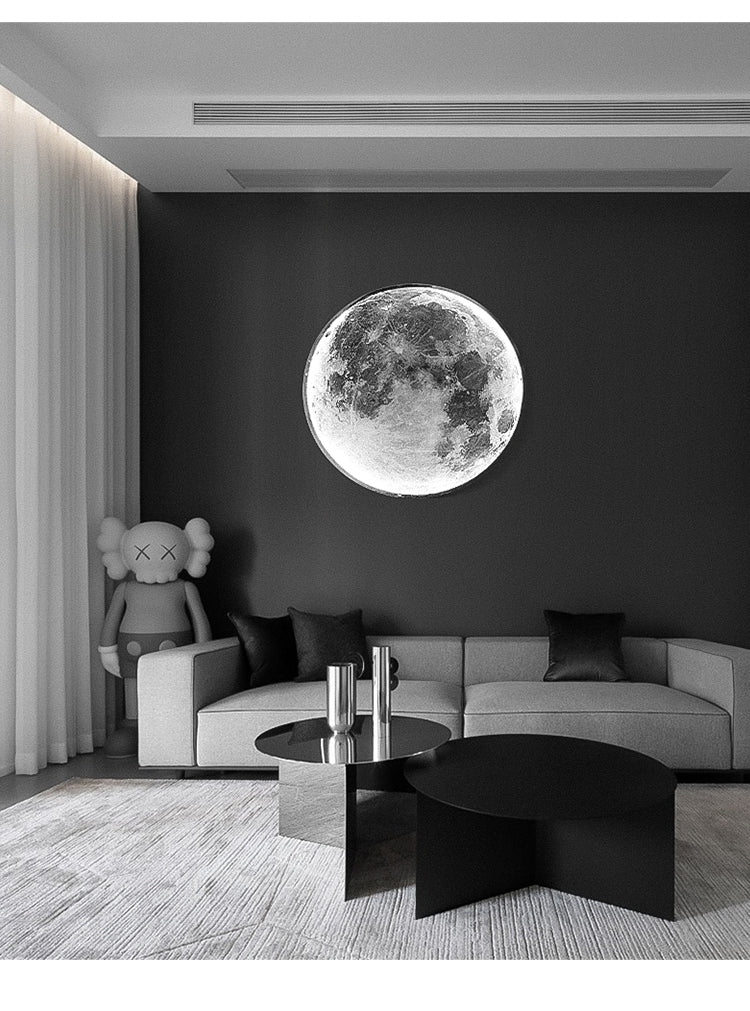 Lifestyle-Foto LED Mond Lampe Moon