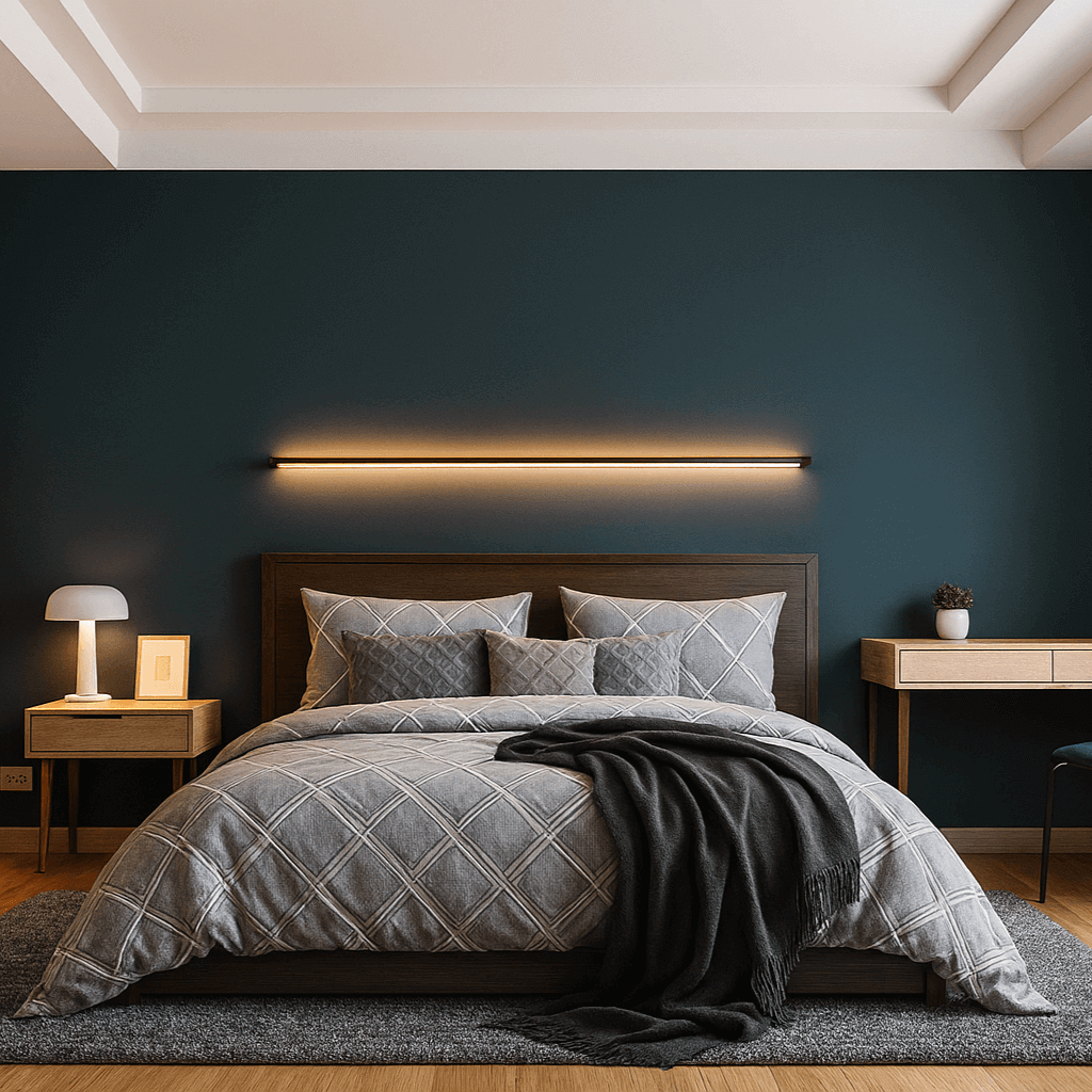 Minimal Light Bar LED Wandlampe, Frontansicht