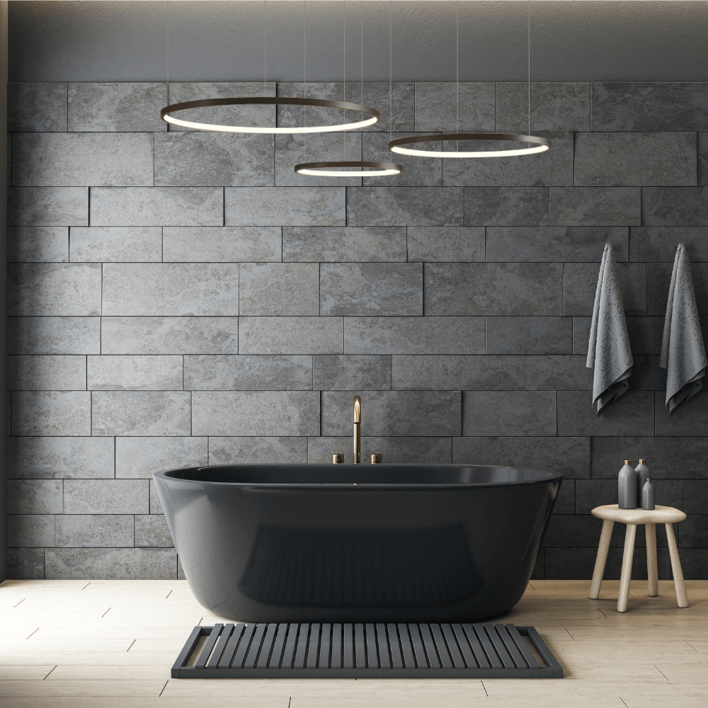 Pendellampe Circle in gedimmter Atmosphäre