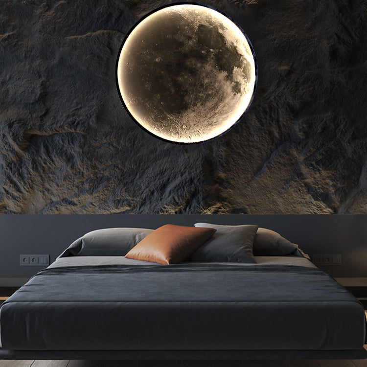 LED Mond Lampe Moon im Kinderzimmer