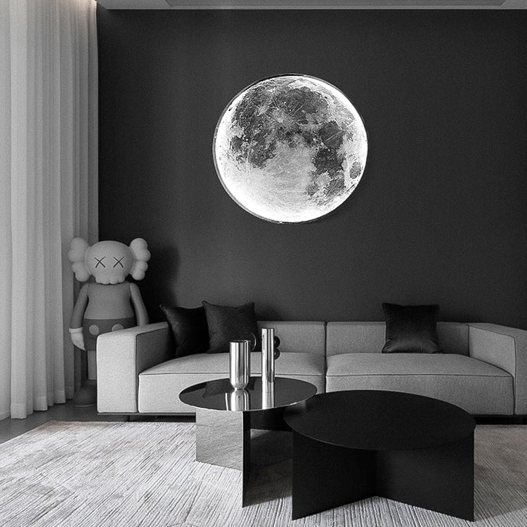 Lifestyle-Foto LED Mond Lampe Moon